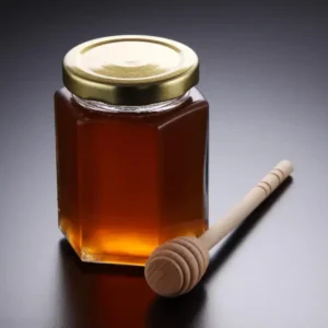 Glass Honey Storage Jar with Lid
